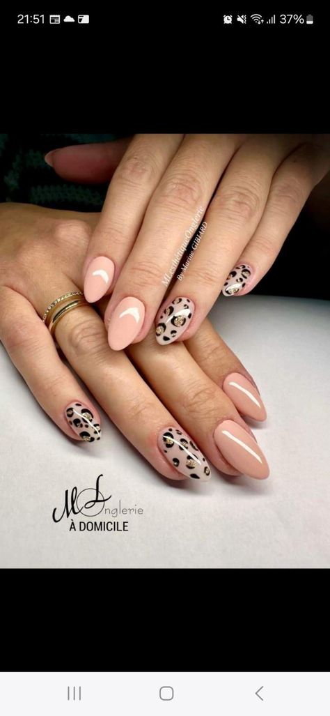 Leopard Nails Short, Leopard Nails, Nails Short, Nails