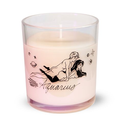 Honeysuckle Essential Oil, Massage Oil Candle, Japanese Honeysuckle, Virgo Astrology, Honey Suckle, Holographic Design, Zodiac Candles, Black Cake, Oil Candle