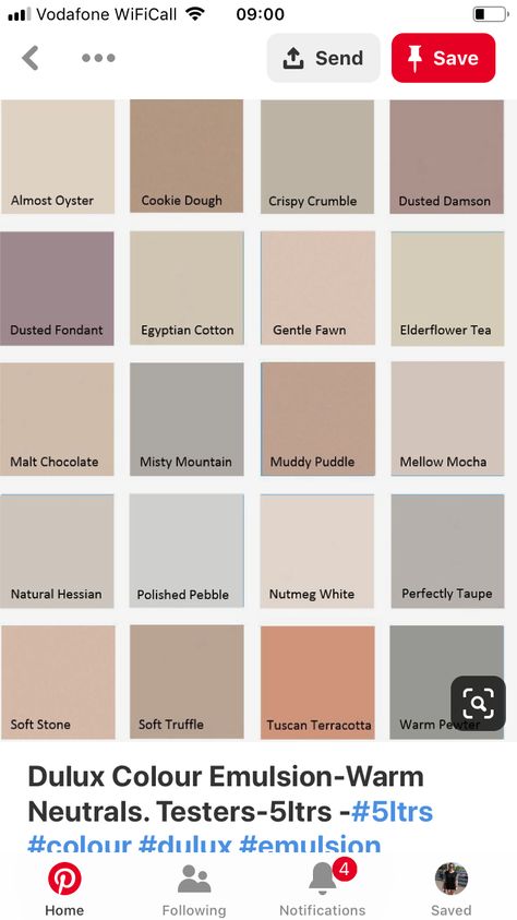 Wall Paint Colour Pallete, Dulux Brown Paint Color Palettes, Soft Yellow Pallete, Warm Hallway Colour Schemes, Home Office Colour Scheme, Dulux Warm Neutrals, Dulux Paint Colours Neutral, Dulux Colour Schemes, Hallway Colour Schemes