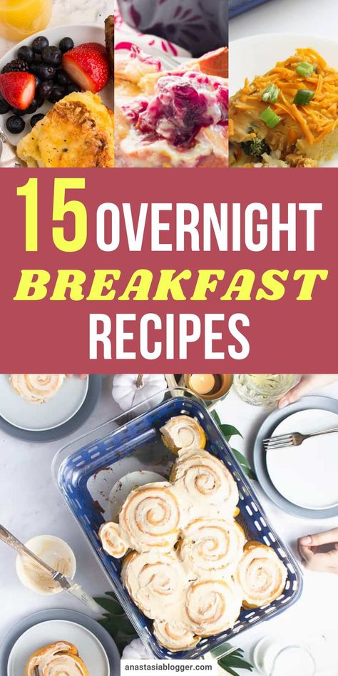 Make Night Before Breakfast, Breakfast That Can Be Made The Night Before, Breakfast To Prep The Night Before, Breakfast Prepared Night Before, Breakfast You Can Make The Night Before, Breakfasts To Make The Night Before, Hot Breakfast To Go, Breakfast At The Cabin, Overnight Breakfast Pastry