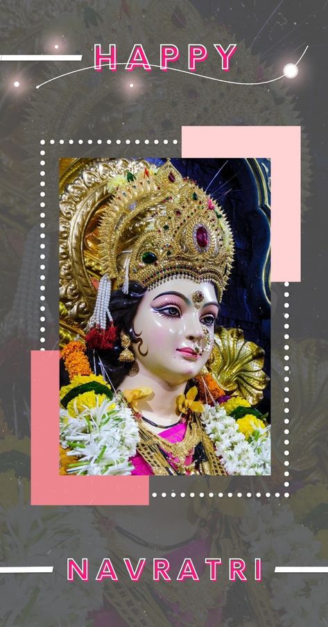 Navratri Instagram Story, Navratri Story, Corkboard Ideas Decor, Happy Navratri, Story Ideas, Instagram Story Ideas, Instagram Story, Crown Jewelry, Crown