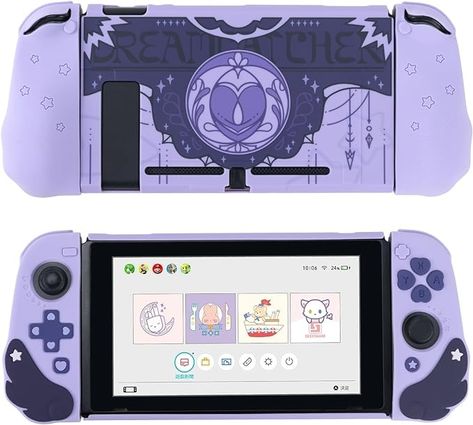 Amazon.com: GeekShare Protective Case for Regular Switch Model, Hard PC & Soft Silicone Cover Case for Switch and Joy-Con - Star Wings Series Dark Version(for Switch 2017) : Video Games Gamer Room Design, Star Wings, Switch Case, Dark Wings, Dark Star, Video Games Pc, Game Room Design, Fashion Toys, Silicone Cover