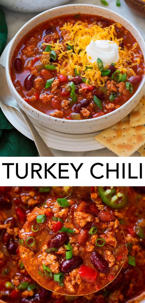 Ground Turkey Chilli Recipes Healthy, Crockpot Chili Turkey, Turkey Chili Crockpot Easy, Turkey Chili Stovetop, Healthy Turkey Chili Crockpot, Ground Turkey Recipes Crockpot, Turkey Chili Recipe Healthy, Turkey Crockpot Chili, Crockpot Turkey Chili Recipe