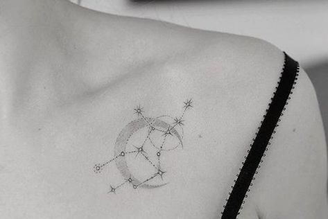 Sagittarius Tattoo: 50+ Tattoo Ideas For Women Sagittarius Tattoo Ideas Woman, Saggatirus Tattoo, Sagittarius Moon Tattoo, Saggitarius Tattoo Woman Sagittarius, Saggitarius Constellation Tattoo, Constellation Tattoo Sagittarius, Sagittarius Tattoo Constellation, Sagittarius Tattoo Designs For Women, Sagittarius Tattoo Minimalist