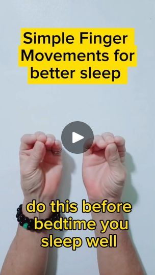 61K views · 602 reactions | Health tips for better sleep ❤️ #handexercises #healthylifestyle #healthtips #sleep #health #reels  #healthcare #healthiswealth #virals  #viralreels #trendingreels #trend #fypシ゚ #everyone | Joan Saldaña Vergara | Joan Saldaña Vergara · Original audio Hand Healing, Sleep Inspiration Quotes, Men's Sleep And Loungewear, Sleepover Tips, Insomnia Help, Hand Mudras, Sleep Rituals, Hand Exercises, Sleep Tips