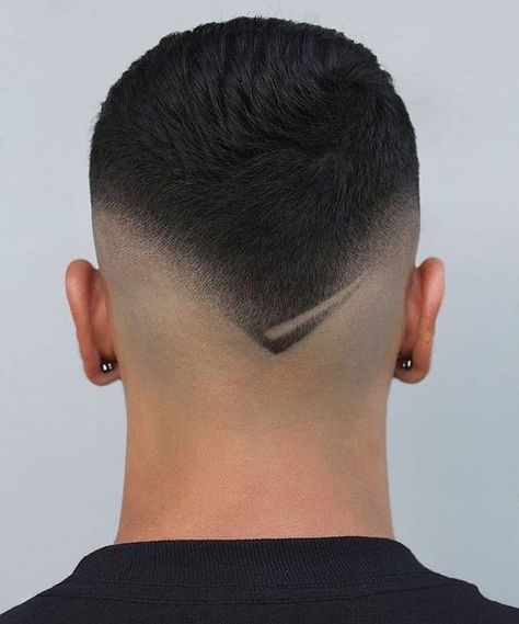 Hair Tattoo Designs, V Shaped Haircut, Haircut Designs For Men, Fade Haircut Styles, Short Fade Haircut, Taper Fade Haircut, Latest Hair Color, Faded Hair, Haircut Designs