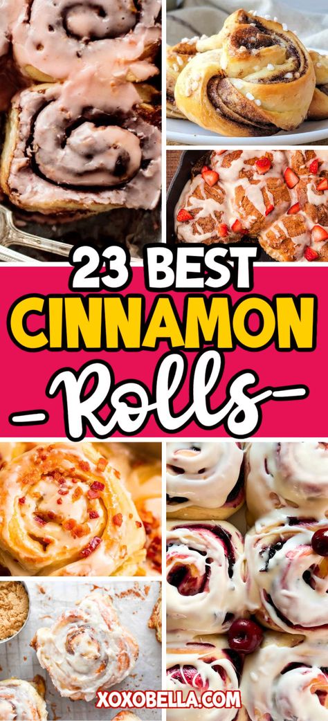 Cinnamon roll ideas Cinnamon Roll Desserts, Cinnamon Roll Recipes, Easy Cinnamon Rolls Recipe, Pecan Cinnamon Rolls, Fluffy Cinnamon Rolls, Cinnamon Roll Recipe Homemade, Sweet Roll Recipe, Cinnamon Rolls Easy, Best Cinnamon Rolls