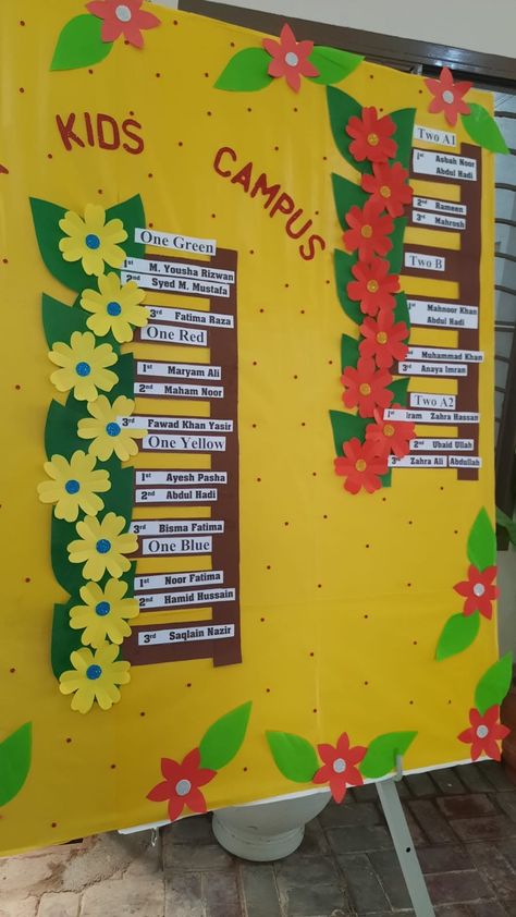 Result day board decoration ideas Class Toppers Chart Ideas, Result Declaration Board Decoration, Result Day Decoration Ideas In School, Result Day Board Decoration Ideas, Welcome Board Decoration Ideas School, Class Board Decoration, Notice Board Decoration, School Arts And Crafts, Board Decoration Ideas