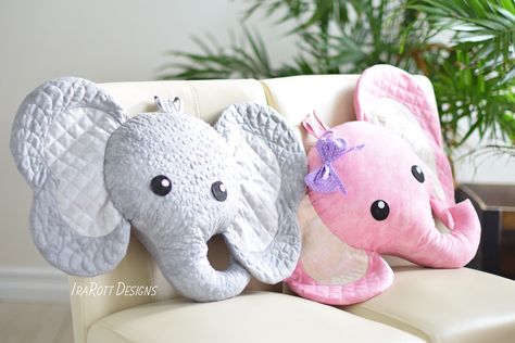 Stuffed elephant pattern