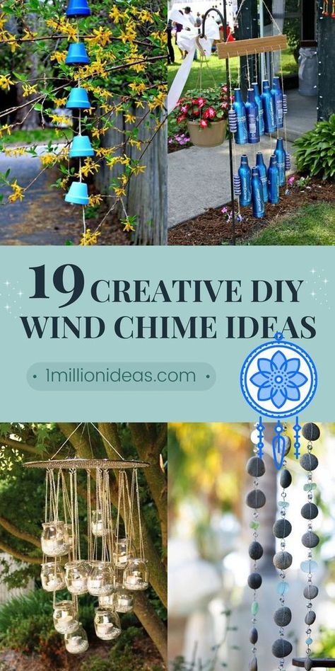 How To Make A Windchime Diy, Natural Wind Chimes, Rock Wind Chimes Diy, Making Wind Chimes Ideas, Making A Wind Chime, Upcycled Wind Chimes, Wind Chimes Homemade How To Make Easy Diy, Wind Chimes Homemade Unique, Windchimes Diy How To Make