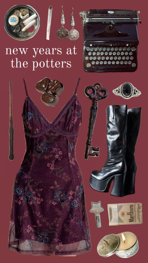 Whimsical Goth, Marauders Dr, Whimsy Goth, Witch Fashion, Witchy Fashion, Marauders Era, Hippie Outfits, Connect With People, Dream Clothes