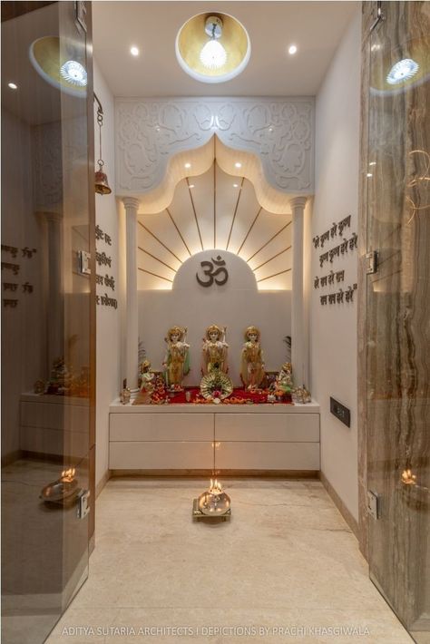 Pooja Door Design, Mandir Design, Grill Door Design, House Balcony Design, Temple Design For Home, Living Room Tv Unit Designs, Hall Interior Design, Pooja Room Door Design, Bathroom Decor Luxury