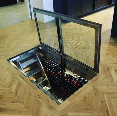 Wine Cellar Basement, Home Wine Cellars, Wine Cellar Design, Cellar Design, Wine Cellars, Secret Rooms, Home Design Living Room, European Design, Wine Room