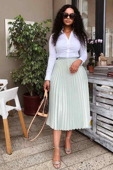 Cute Church Outfits, Church Dresses For Women, Modesty Outfits, Church Fashion, Gaun Fashion, Elegante Casual, Classy Work Outfits, Church Dresses, Church Outfits