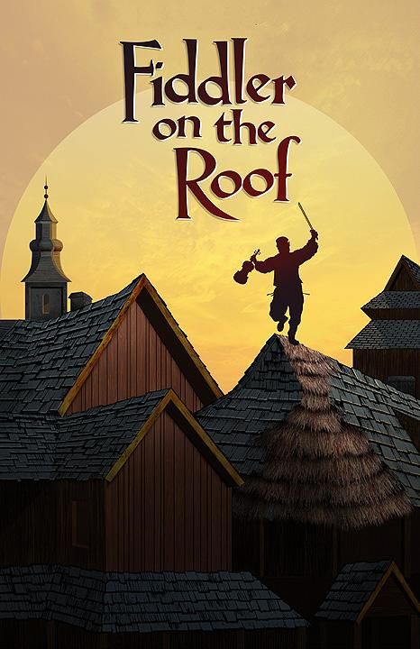 Fiddler On The Roof, Dinner Theatre, Musical Plays, Theatre Poster, Broadway Musicals, Great Films, Roof Top, Theatre Kid, Phantom Of The Opera