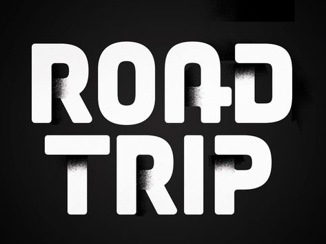 Road Trip by Luisa Mancera #font #ypo #typography #webdesign #design #inspiration #pikock www.pikock.com Typographie Logo, Hand Lettering Inspiration, Typographic Art, Script Lettering, Typographic Design, Typography Letters, Typography Inspiration, Type Design, 로고 디자인