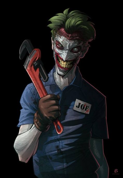 Joker by Patrick Brown Patrick Brown, Joker Y Harley Quinn, Joker Comic, Der Joker, Joker Artwork, Joker Is, Joker Art, Arte Dc Comics, Game Illustration