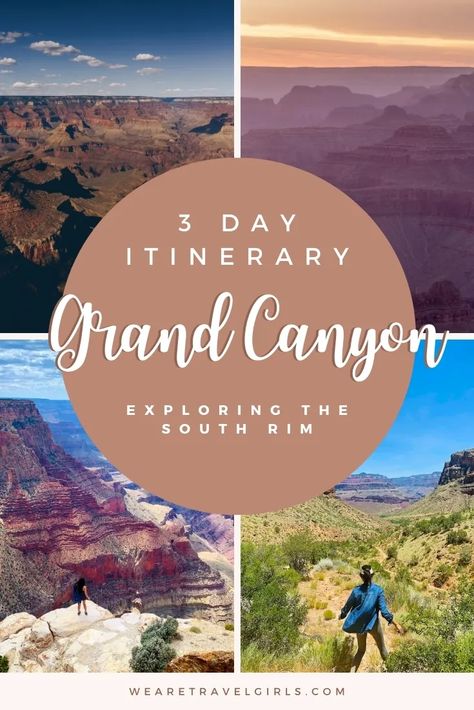 Travel Grand Canyon, Grand Canyon Itinerary 2 Days, Under Canvas Grand Canyon, Grand Canyon Vacation Itinerary, Grand Canyon Trip Planning, Grand Canyon South Rim Things To Do, Grand Canyon Packing List, Grande Canyon, Hiking Grand Canyon