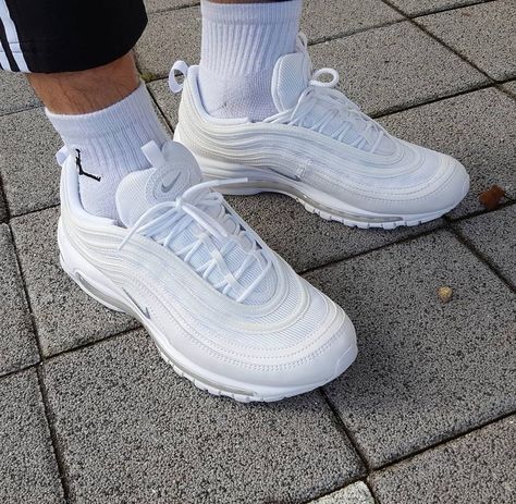 White Air Max 97 Outfit, Airmax 97s Outfit, Nike Air Max 97 Women Outfit, Air Max 97 Outfit Men, Airmax 97s, Nike Air Max Outfit, White Nike Air Max 97, Air Max 97 Outfit, Nike Air Max 97 Women