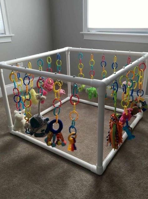 Puppy Culture, Puppy Playground, Whelping Puppies, Dog Kennel Designs, Puppy Nursery, Puppy Room, Puppy Litter, Whelping Box, Diy Dog Toys