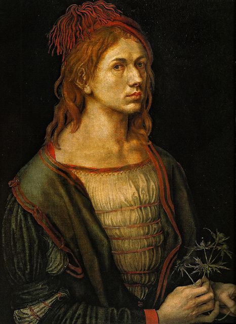 Albrecht Dürer - Self-Portrait, 1493 at the Louvre Museum Paris France | Flickr : partage de photos ! 1400 Fashion, Jan Van Eyck, Albrecht Dürer, Hieronymus Bosch, Albrecht Durer, Woodcuts Prints, German Art, Louvre Paris, Louvre Museum