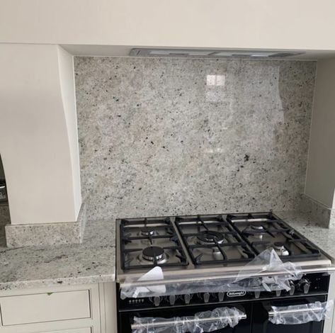 Colonial White Granite Kitchen, Colonial White Granite, White Granite Kitchen, White Granite, Granite Kitchen, Kitchen Worktop, Garden Designs, Stove Top, Bathroom Ideas