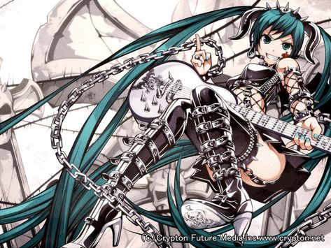 Miku Hatsune Vocaloid, Arte 8 Bits, Arte Punk, Japanese Pop Culture, Tokyo Otaku Mode, Miku Hatsune, Japanese Pop, Pics Art, Green Hair