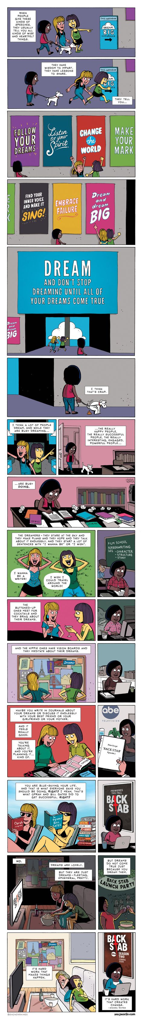 Zen Pencils, What Is Zen, The Awkward Yeti, 4 Panel Life, Shonda Rhimes, Online Comics, Nice Quotes, Animal Designs, Short Comics