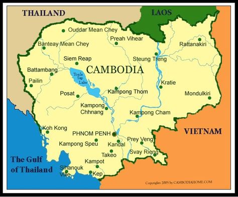 What to Do, See and Where to Stay in Kampot, Sihanoukville & Koh Rong, Cambodia | Bel Around The World Cambodia Map, Battambang Cambodia, Kampong Cham, Cambodia Beaches, Pailin, Thailand Map, Tonle Sap, Vietnam Holidays, Battambang