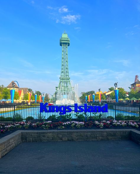 Kings Island Amusement Park, Newport Kentucky, Kings Island, Colonial Times, Great River, Northwest Territories, Amusement Park, Roller Coaster, Summer House