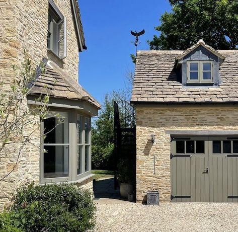 Country Home Exterior, Cotswold House, Cotswold Stone, Shiplap Cladding, Dream Life House, Cottage Exterior, Dream Cottage, Countryside House, Dream House Rooms