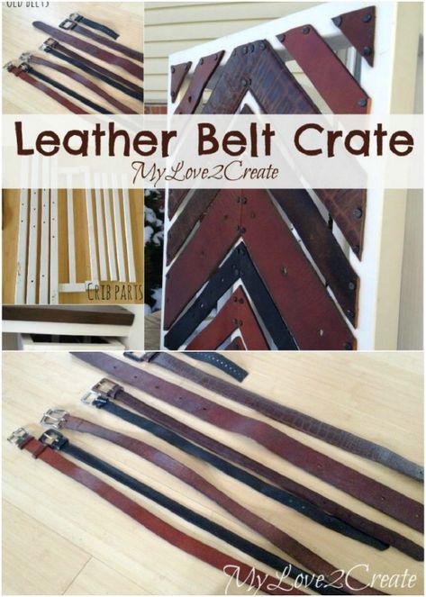 Belt Crafts, Diy Leather Belt, Leather Belt Crafts, Tie Ideas, 5 Minute Hairstyles, Diy Jewelry Holder, Easy Diy Jewelry, Diy Planters, New Crafts