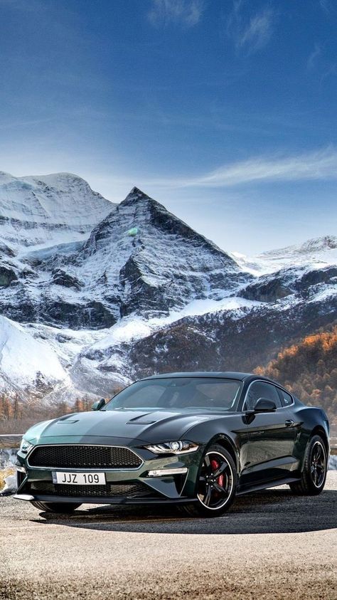 Sports Cars Mustang, Mustang 2018, Ford Mustang Wallpaper, Mustang Wallpaper, Sport Videos, Mustang Bullitt, Aesthetic Cool, Ford Mustang Car, Mustang Cars