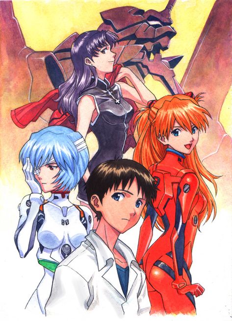 Evangelion Tattoo, Fan Art Anime, Evangelion Art, Neon Evangelion, Wallpaper Iphone Neon, Anime Poster, Rei Ayanami, Mecha Anime, Wow Art