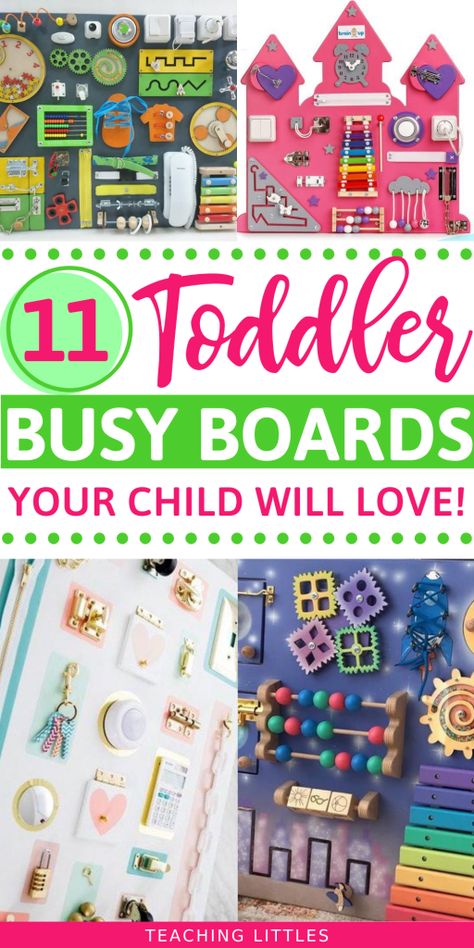 Sensory Board Ideas, Busy Boards For Toddlers Diy, Activity Board For Toddlers, Busy Board Ideas, Sensory Objects, Sensory Toys For Toddlers, Diy Tableau, Diy Busy Board, Diy Sensory Board