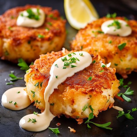 How To Make Fisherman s Crab Cakes Recipe Print Delicious and savory crab cakes made from fresh catch. Cajun Crab Cakes New Orleans, Crab Meat Dinner Ideas, Pappadeaux Recipe Copycat Crab Cakes, What Goes With Crab Cakes, Salmon Crab Cakes, No Filler Crab Cakes, Crab Delights Recipes, How To Make Crab Cakes, Seafood Patties