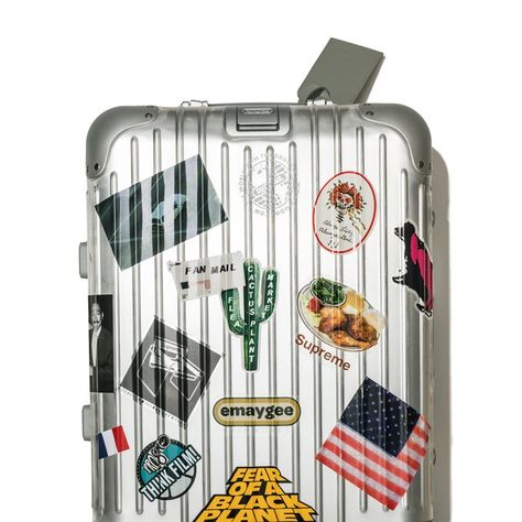 Rimowa Luggage, Anthony Green, Suitcase Stickers, Pink Luggage, Mark Anthony, Cute Luggage, Leather Trunk, Luggage Stickers, Orange Backpacks