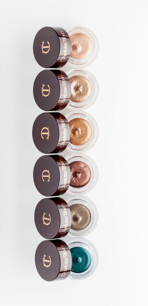 Charlotte Tilbury • Eyes To Mesmerise Cream Shadows Eyeshadow Looks Easy, Charlotte Tilbury Eyes To Mesmerize, Makeup Geek Eyeshadow Palette, Easy Eyeshadow Looks, Blue Eyeshadow For Brown Eyes, Makeup Eyeshadow Looks, Eyes To Mesmerise, Eyeshadow Guide, Charlotte Tilbury Eyeshadow