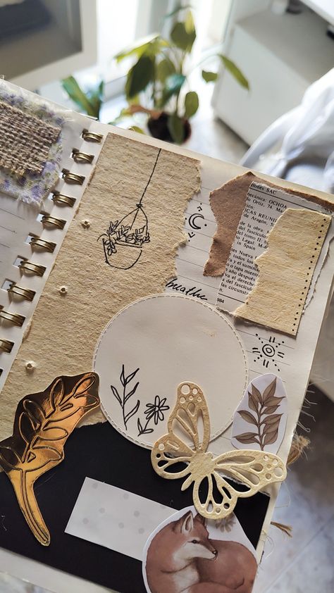 Boho Journal Cover, Boho Journal, Journal Cover, Journal Covers, Journal Ideas, Scrapbooking, Gift Wrapping, Gifts