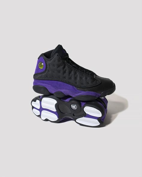 Air Jordan 13 Retro "Court Purple" now available online 16 Candles, Retro 13, Air Jordan 13 Retro, Purple Sneakers, Jordan 13 Retro, Jordan 1s, Sneaker Release, Jordan 13, New Sneakers