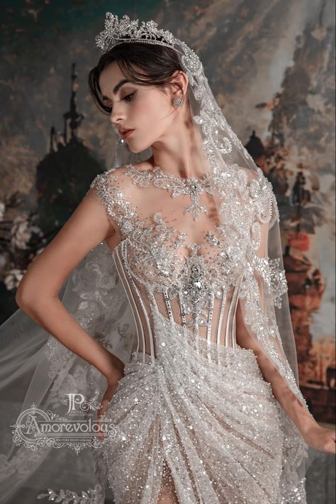 Erica Core, Misty Night, Couture Wedding Dress, Fantasy Outfits, Fairy Tale Wedding Dress, Classy Wedding Dress, Fantasy Dresses, Dream Wedding Ideas Dresses, Prom Dress Inspiration