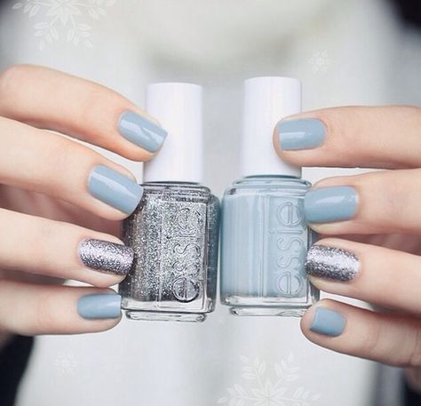 FOR THE LOVE OF PRETTY Nails 2016, Nagellack Trends, Manicure Gel, Simple Nail Art Designs, Essie Nail Polish, Winter Nail Art, Essie Nail, Short Nail Designs, Simple Nail Designs