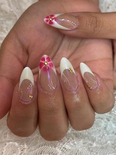 Vibrant Nail Colors, Acrylic Nails Almond Shape, Blooming Gel, Opal Nails, Easter Nail Art, February Nails, Nail Care Tips, Vibrant Nails, Pretty Gel Nails