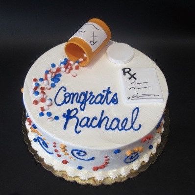 Tech Cake Ideas, Pharmacy Cookies, Pharmacy Cake, Sheet Cakes Decorated, Pharmacy School Graduation, Pharmacy Graduation, Pharmacy School, Pharmacy Tech, Themed Food