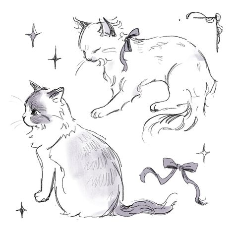 雨🎐 on X: "cat doodles.. https://t.co/aGYPnUizO1" / X Cat Doodles, Cat Drawing Tutorial, Cat Art Illustration, Cat Doodle, Cat Sketch, Kitty Drawing, Fancy Cats, Cat Coloring Page, Cats Illustration