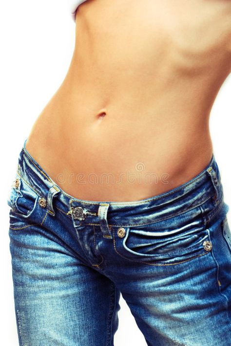 Female waist. Close-up shot of female torso, over white background , #SPONSORED, #Close, #shot, #Female, #waist, #white #ad Torso Reference Female Photo, Torso Reference Female, Woman Stomach, Female Waist, Perfect Abs, Anatomy Tutorial, Female Torso, Drawing Inspo, Art Poses