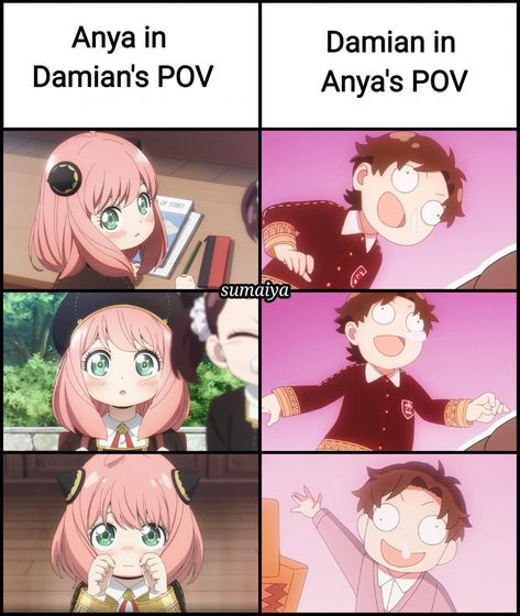 Anya And Damian Comic, Anya X Damian Spy X Family, Spy X Family Pictures, Spy X Family Comic, Spy X Family Damian, Damian Spy X Family, 가족 일러스트, Family Meme, Forget The Past