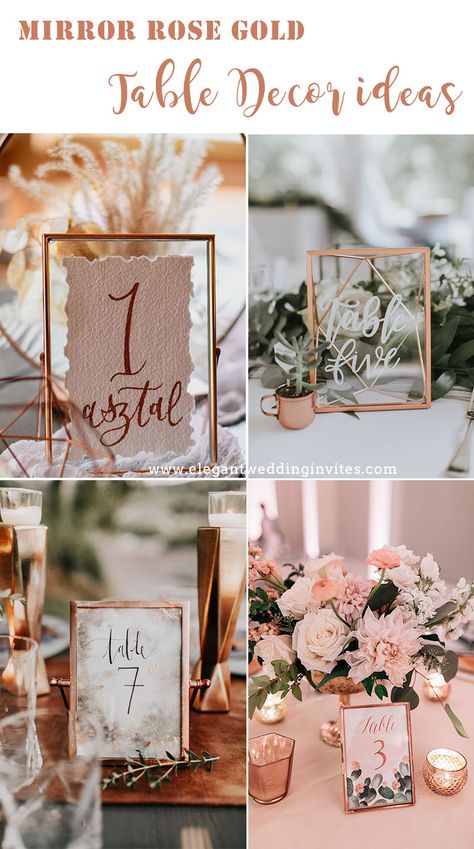 Gold And Champagne Wedding Decor, Rose Gold Wedding Ideas Decor, Rose Gold/bush Champagne Gold And Ivory Wedding Reception Decor, Rose Gold And Champagne Wedding Decor, Rose Gold Wedding Decorations Receptions, Rose Gold Wedding Reception Decor, Rose Gold Centerpiece Birthday, Rose Gold Centerpieces Wedding, Rose Gold Wedding Centerpieces