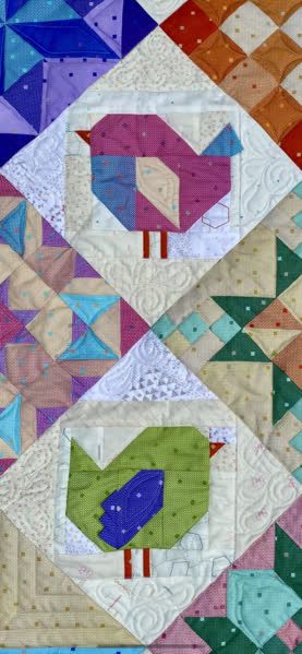 Join me on the blog to see my Hush Hush Tweet Tweet quilt project with the new Hush Hush collection by Riley Blake Designs! Creative Quilting, Bird Quilts, Bird Quilt Blocks, Beach Quilt, Fun Quilt, Paper Pieced Quilt Patterns, Bird Applique, Butterfly Quilt, Quilt Block Patterns Free