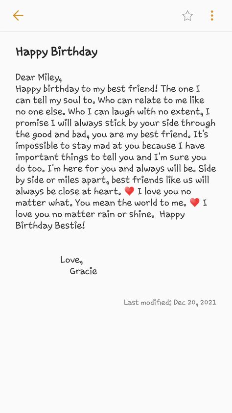 Letter To Best Friend, Happy Birthday My Friend, Birthday Card Messages, Bestie Birthday, Happy Birthday Wishes Photos, Happy Birthday Friend, Birthday Wishes For Myself, Happy Birthday Dear, Birthday Letters